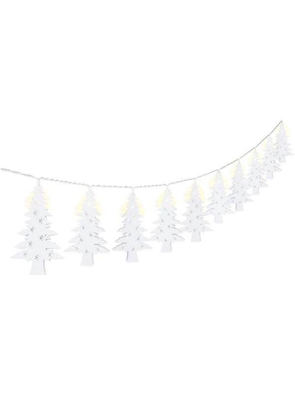Goobay 57947 decoratieve verlichting Lichtdecoratie ketting Transparant, Wit 10 lampen LED 0,04 W