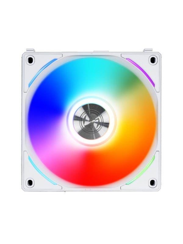 Lian Li UNI FAN AL120 - Case ventilator - 120mm - Wit met RGB-licht - 28 dBA