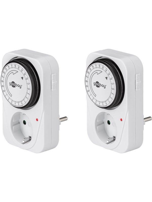 Pro 2 stuks mechanische timer
