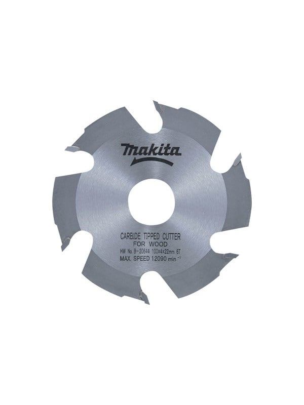Makita Toebehoren - Freesschijf voor hout, 100x22,2 mm, 6 tanden B-20644