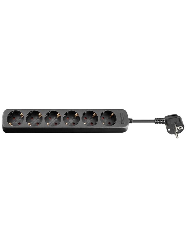 Pro AC power strip - 3m - Zwart