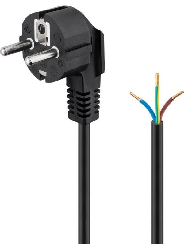 Pro Angle Stroom cable for confectionery 3 m Zwart 3