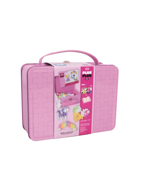 Plus-Plus BIG / Metaal suitcase Pastel