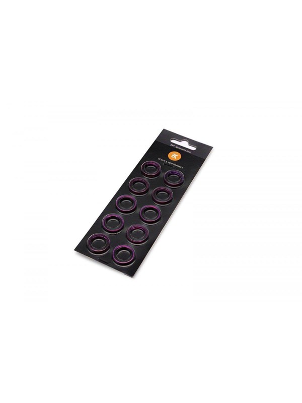 EK Water Blocks EK-Quantum Torque Kleur Ring 10-Pack STC 10/16 - Paars
