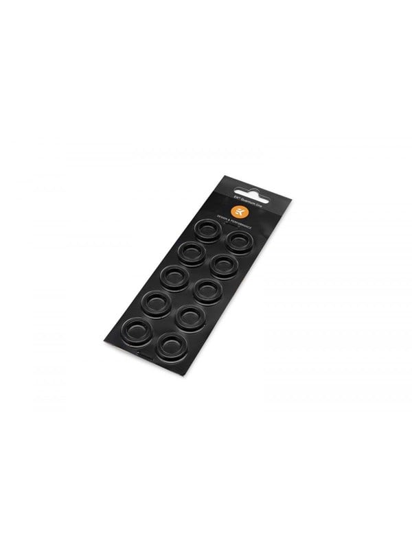 EK Water Blocks EK-Quantum Torque Kleur Ring 10-Pack STC 12/16 - Zwart