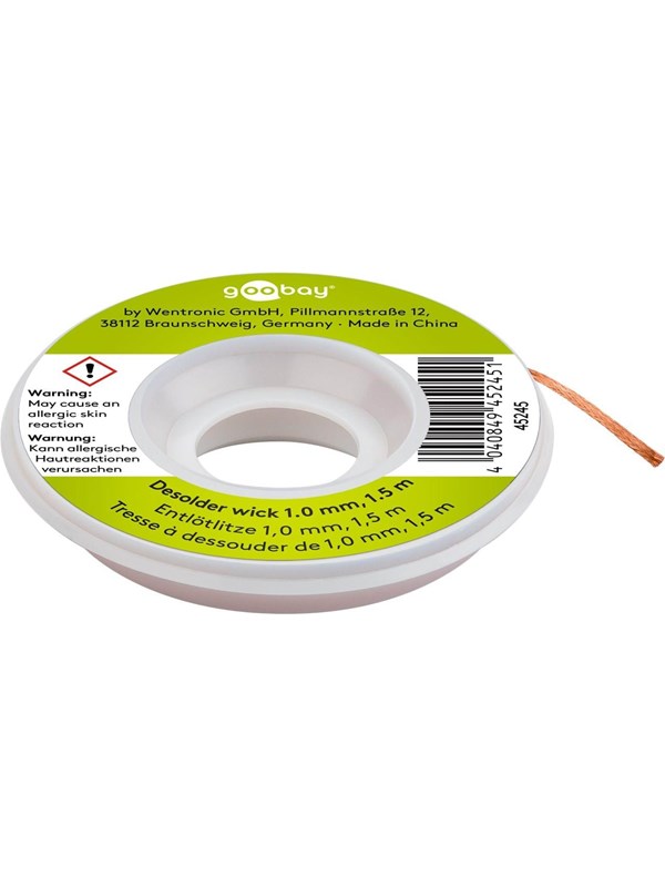 Fixpoint Ontsoldeerlitze 1.0 mm