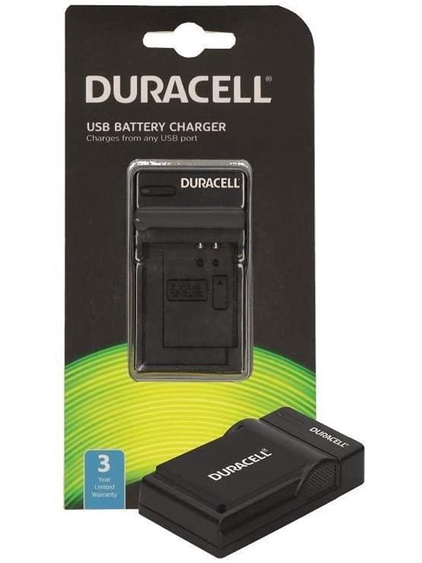 DURACELL Charger with USB-kabel for DRCE12/LP-E12