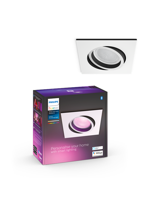 Philips Centura Hue recessed S. white 1x5.7W