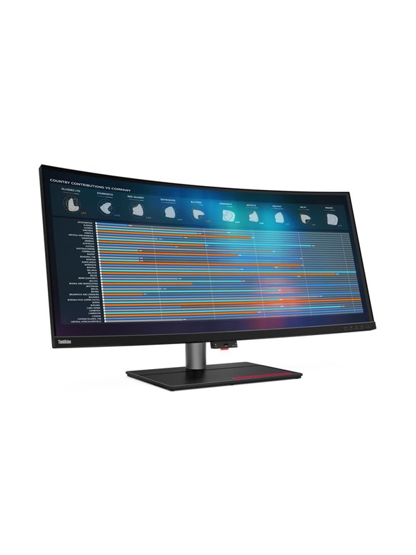 Lenovo ThinkVision P40w-20 5120x2160 75Hz USB 96W Hub LAN Thunderbolt 4: DenkVision P40w-20 5120x2160 75Hz USB 96W-hub LAN Thunderbolt 4