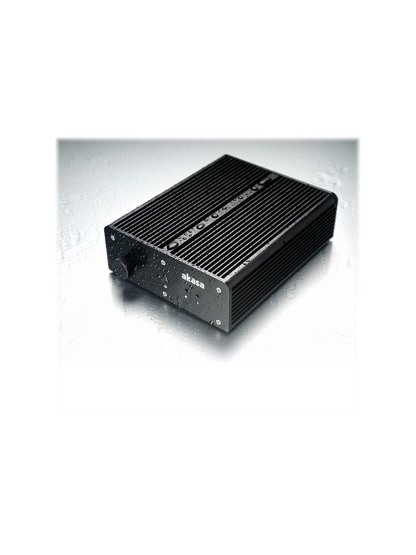 Akasa Pascal MC - Case - Ultra small form factor - Zwart