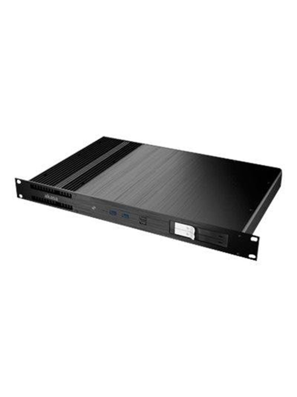 Akasa Galileo TU1 - USFF - 1U - Thin mini ITX - Case - Ultra small form factor - Zwart