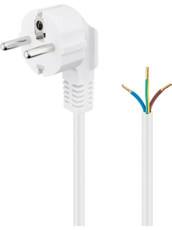 Pro Angle Power cable for confectionery 2 m white