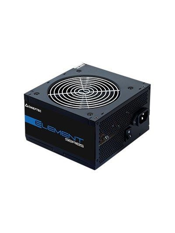 Chieftec ELEMENT Series Voeding - 600 Watt - 120 mm - ATX 2.3 - 80 Plus 80 PLUS Bronze