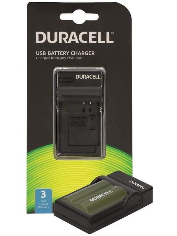 DURACELL Charger with USB-kabel for DRC511/BP-511