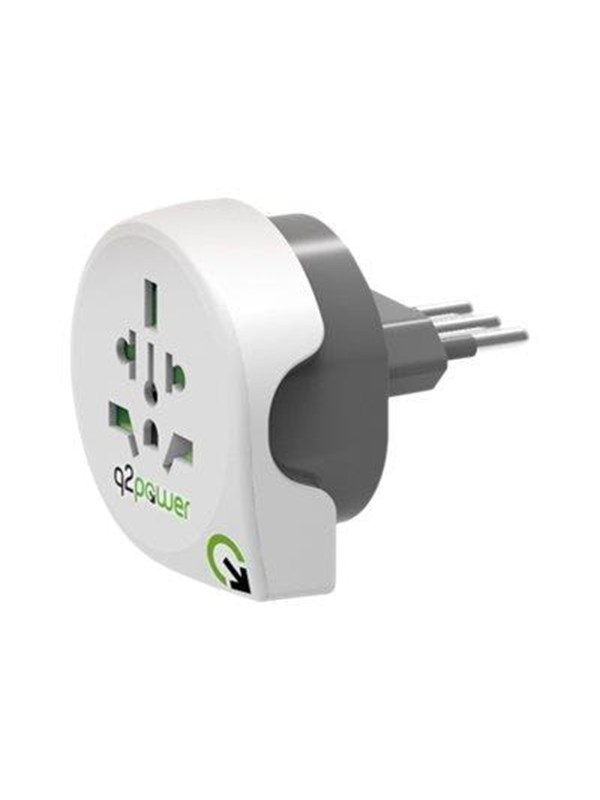 Q2 Power 1.100180 Reisstekker Welt nach Italien