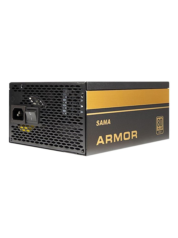 Inter-Tech SAMA FTX-850-B Armor Voeding - 850 Watt - 120 mm - ATX 2.4 - 80 Plus 80 PLUS Gold