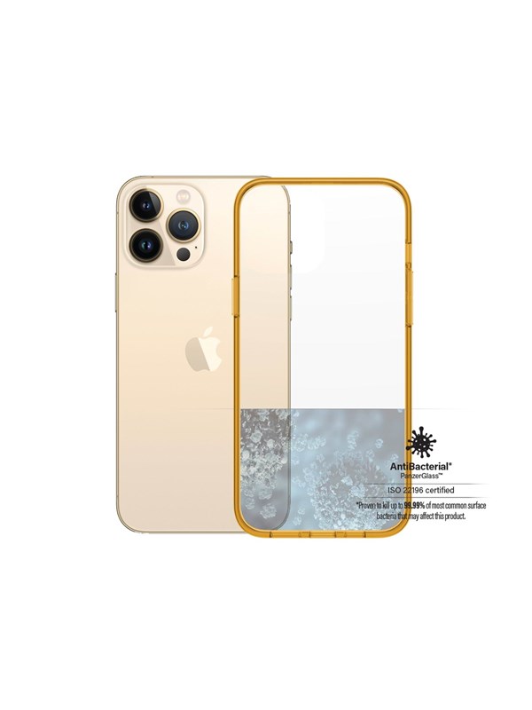 PanzerGlass Apple iPhone 13 Pro Max AntiBacterial ClearCase - Mandarijn