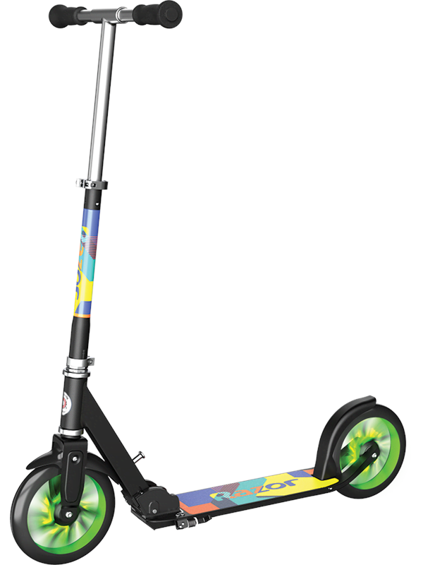 Razor A5 Lux Light Up - Groen