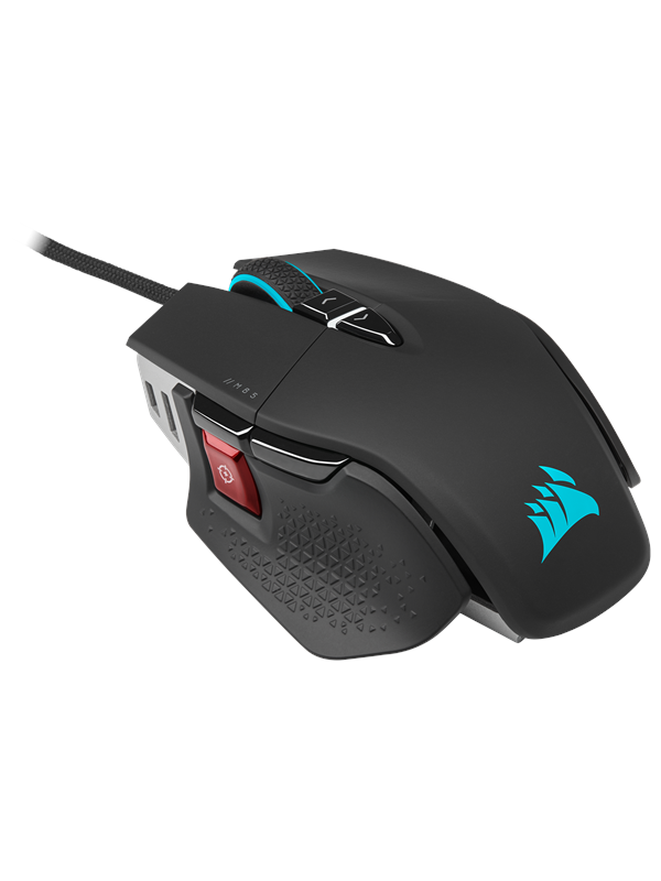 Corsair M65 RGB ULTRA - Zwart - Gaming muis - Optisch - 8 knoppen - Zwart met RGB-licht