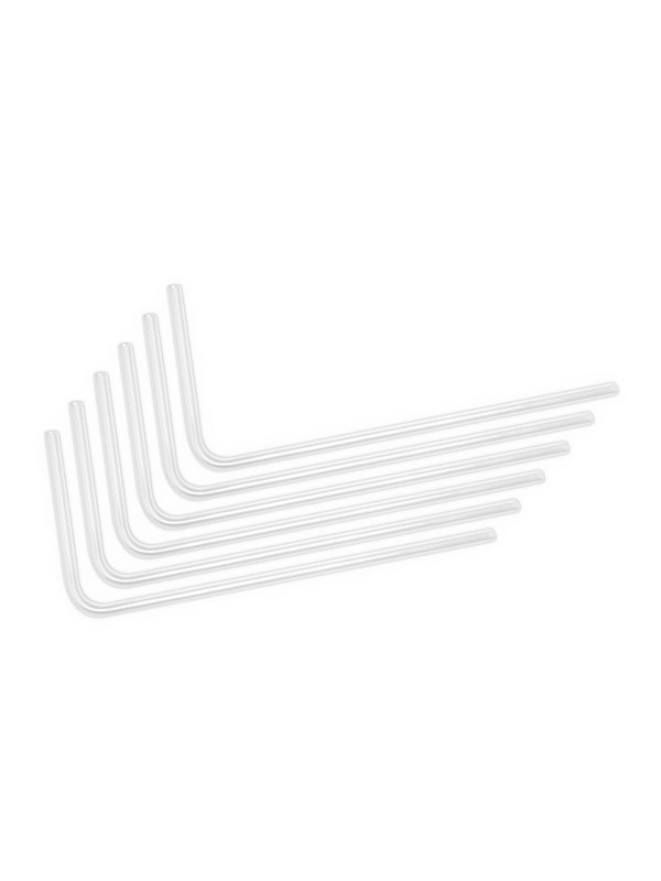 EK Water Blocks EK-Loop Hard Tube 16mm 0.8m Pre-Bent 90° - Acrylic (6 stuks)