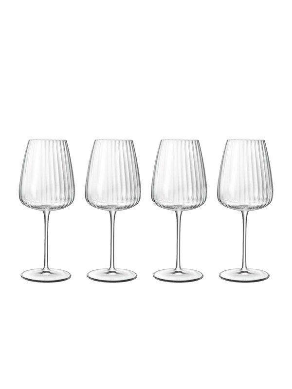 Luigi Bormioli Wit Wijnglas chardonnay Optica 55 cl 4 pcs.