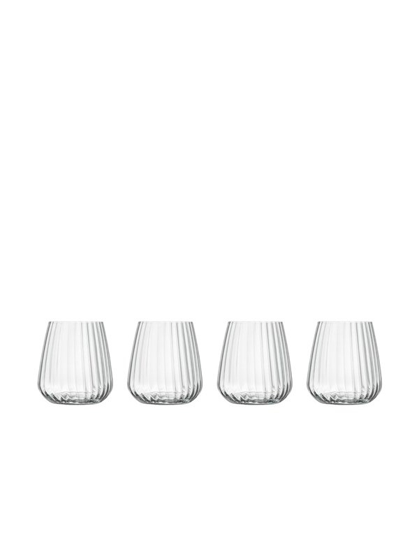 Luigi Bormioli Water Glas Optica 45 cl 4 pcs.