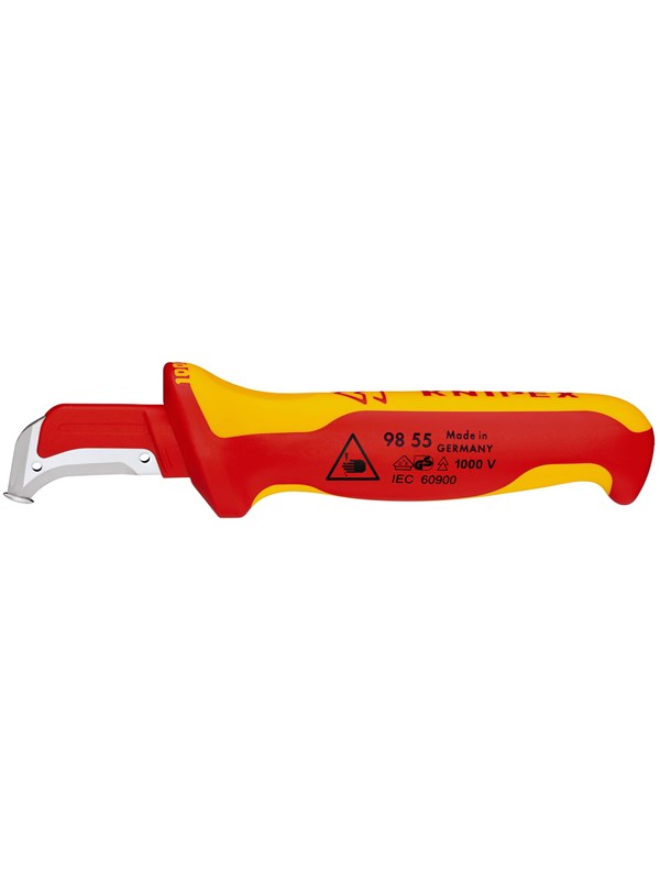 KNIPEX Ontmantelingsmes, met glijschoen