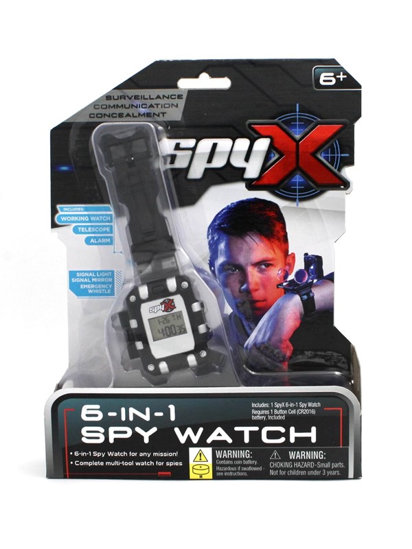 Spy X 6 in 1 Spionage Horloge