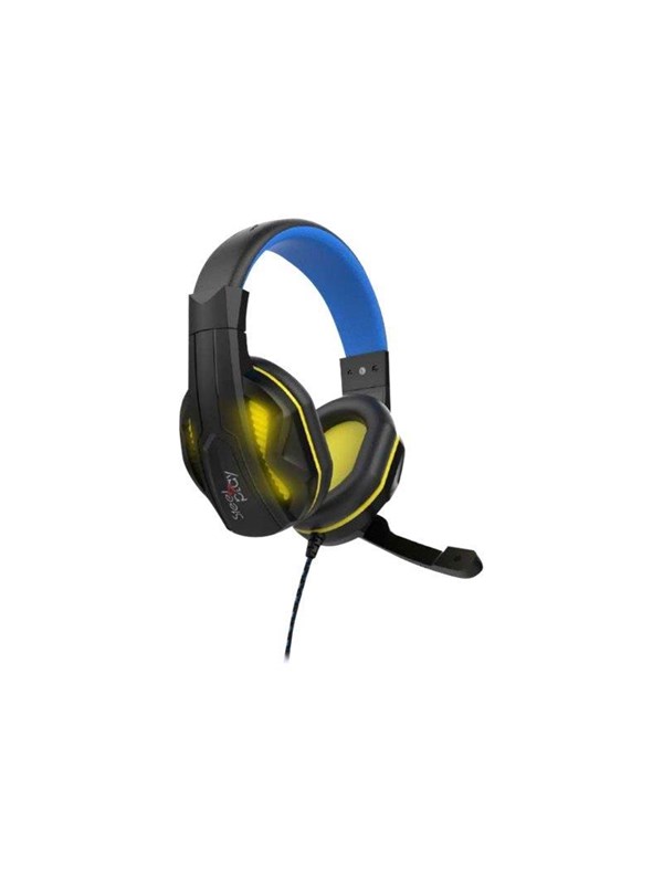 Steelplay HP47 Headset Bedraad Hoofdband Gamen Zwart, Geel
