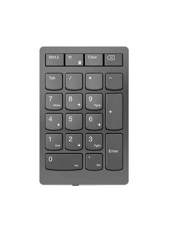Lenovo Go Draadloos Numeric Keypad - Numpad - Grijs