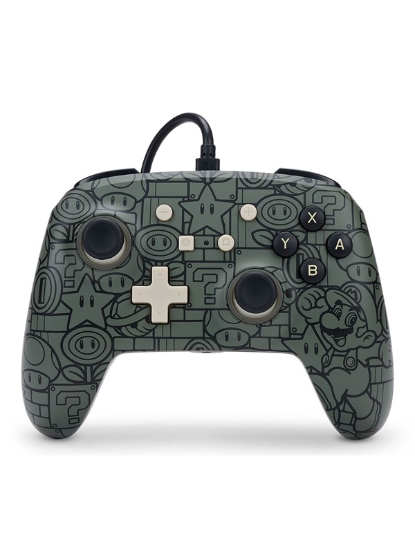 PowerA Enhanced Bekabeld Controller for Nintendo Switch - Power-Up Mario - Wired Controller - Nintendo Switch
