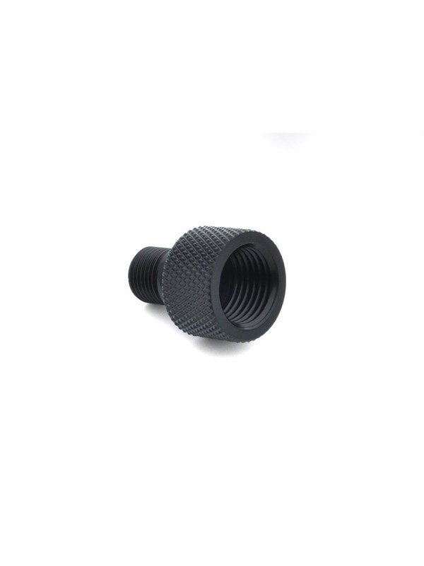 Bitspower Mat zwart E-Adapter G1/8" Aan IG1/4"