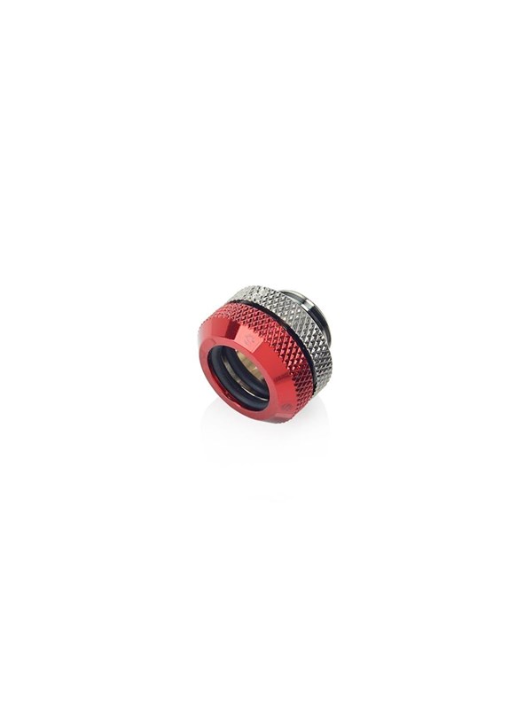 Bitspower G1/4" Zwart Sparkle / Deep Blood Rood Enhance Multi-Link For OD 12MM