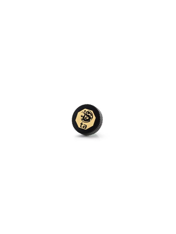 Bitspower G1/4" Stopfitting (Glorious Black) (2 stuks)