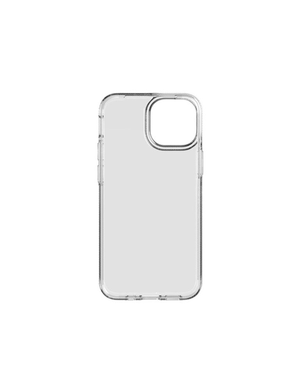 Tech21 Evo Lite Clear - iPhone 13 Mini hoesje - Flexibel schokbestendig telefoonhoesje - Mat transparant - 2,4 meter valbestendig