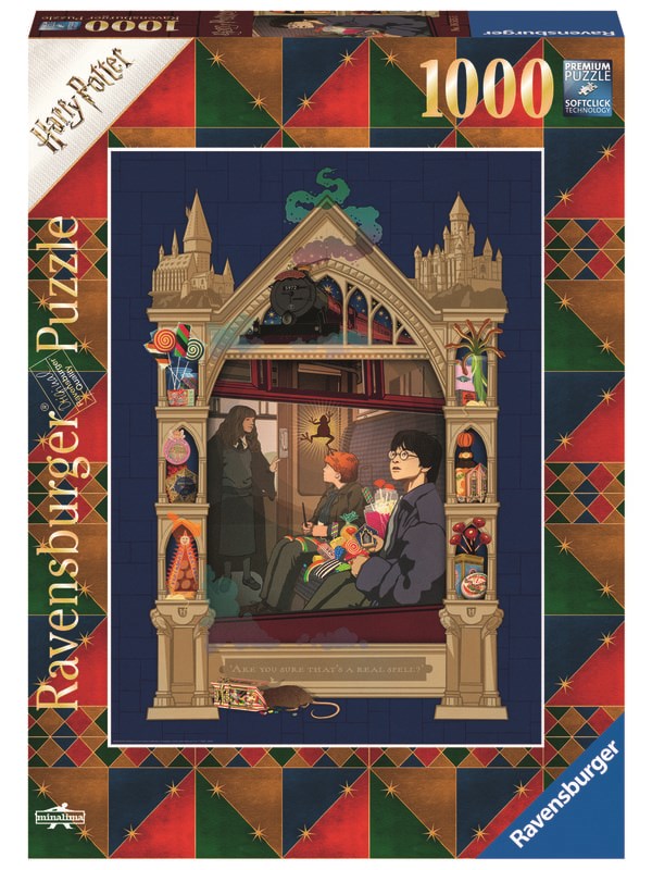 Ravensburger puzzel Onderweg naar Hogwarts  - legpuzzel - 1000 stukjes