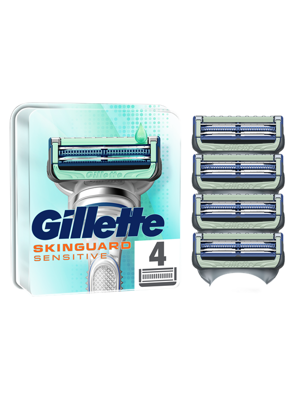 Gillette Skinguard Gevoelige huid 4 stuks