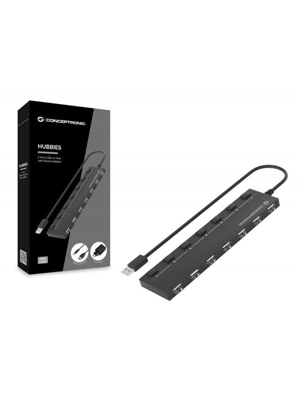 Conceptronic HUBBIES08BP - hub USB hub