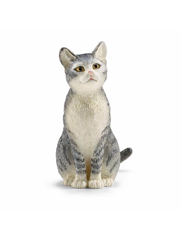 Schleich Zittende kat