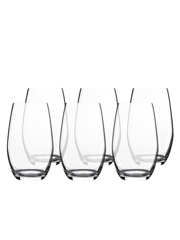 Luigi Bormioli Bierglas/longdrinkglas Palace 44,5 cl 6 stuks. Helder