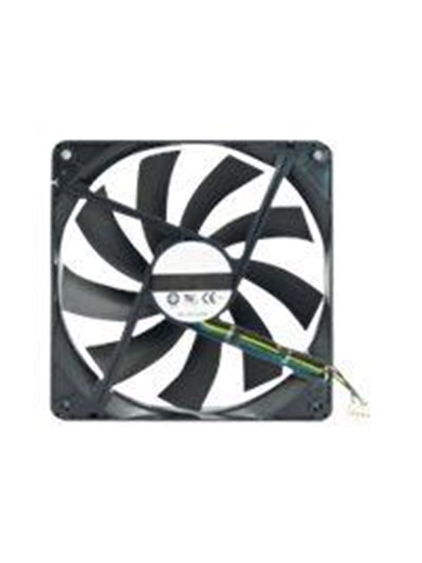 QNAP 140x140x25mm fan 12V 4PIN - Case ventilator - 140mm - Black