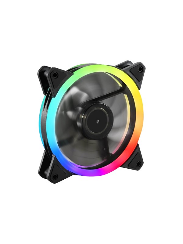Sharkoon SHARK Blades PWM RGB: 0 - Case ventilator - 120mm - Black