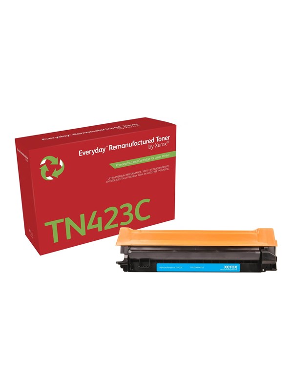 Xerox Everyday Toner Cartridge - Cyan | High capacity | Up to 4000 pages | Remanufactured