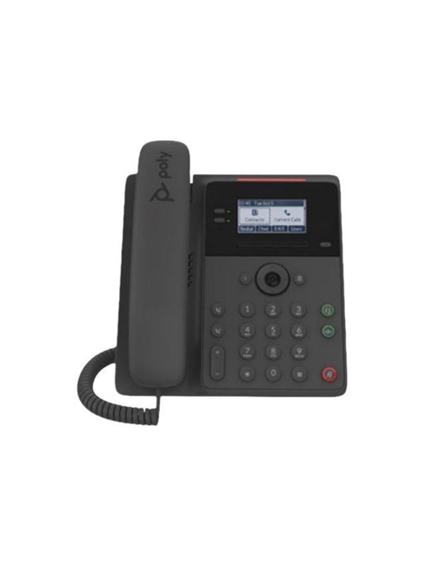 POLY EDGE B30 IP telefoon Zwart 16 regels