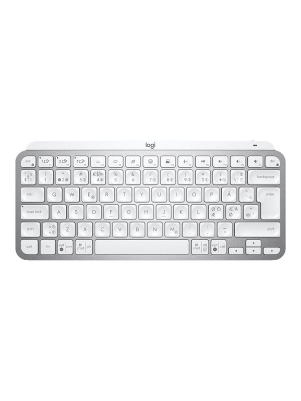 Logitech MX Keys Mini voor Bedrijven - Toetsenbord - Noords - Grijs
