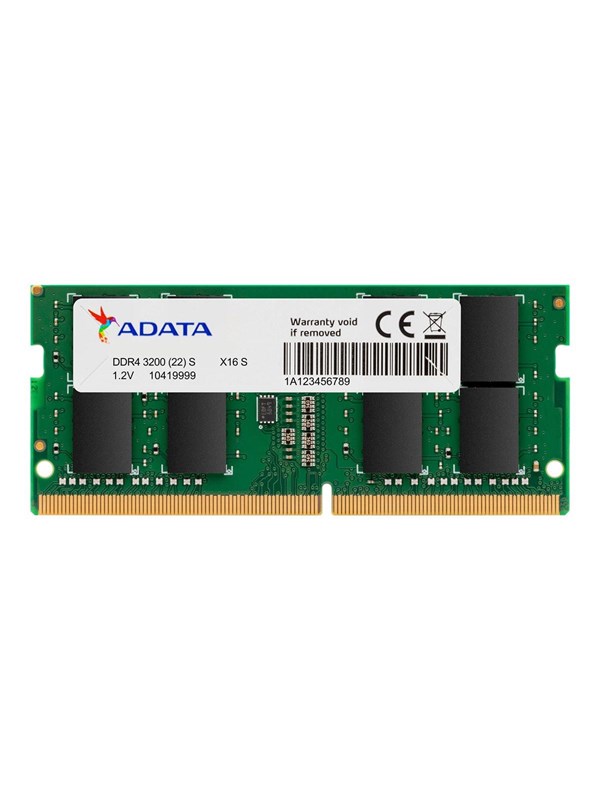 A-Data Premier SODIMM DDR4-3200 - 8GB - CL22 - Single Channel (1 pcs) - Groen