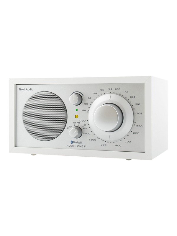 Tivoli Audio - Model One BT - FM/AM Radio met Bluetooth - Wit/Zilver
