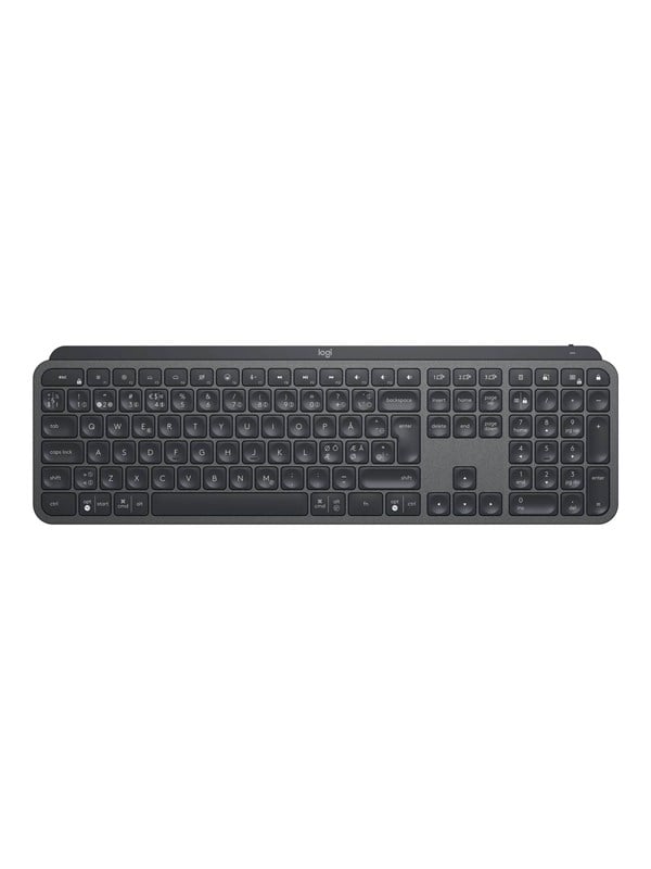 Logitech MX Keys voor Bedrijven - FR - Toetsenbord - Frans - Grijs