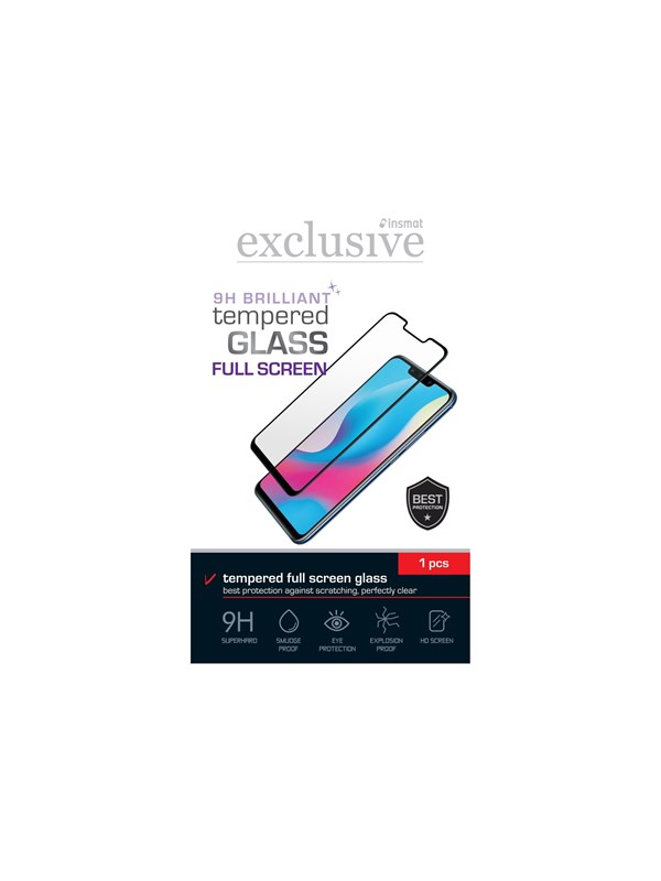 Insmat Exclusive Brilliant - Screenprotector for mobile phone - full Scherm