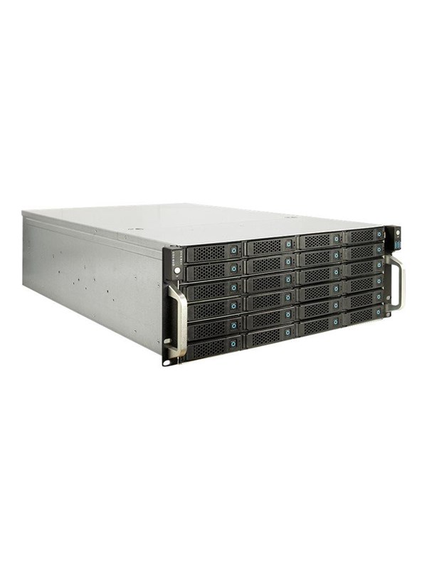 Inter-Tech IPC 4U-4736 - Case - Server (Rack) - Zwart